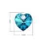 Aretes Titanic   Bermuda Blue/Plateado - Imagen 4