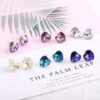 Aretes Titanic   Bermuda Blue/Plateado - Imagen 2