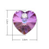 Aretes Titanic   Heliotrope/Plateado - Imagen 3