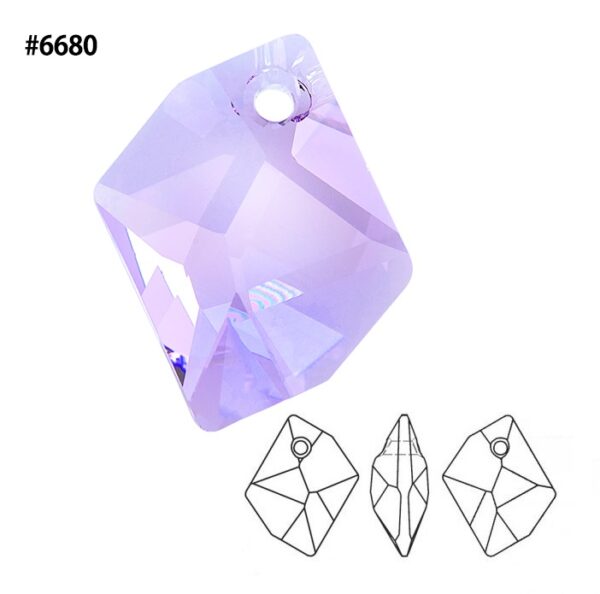 Set Cristal   Lila/Plateado - Imagen 4
