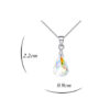 Set Gotas   Boreal/Plata .925 - Imagen 3