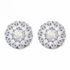 Aretes Brillantes   Blanco/Plateado - Imagen 2